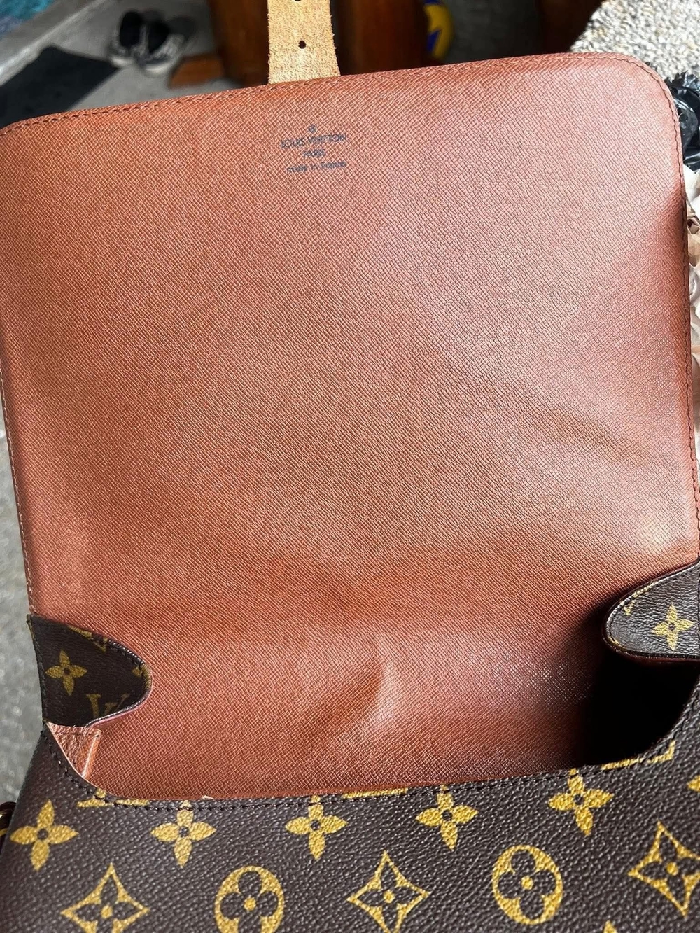 Authentic Louis Vuitton Vintage Cartouchière MM Monogram Crossbody - Picture 12 of 16